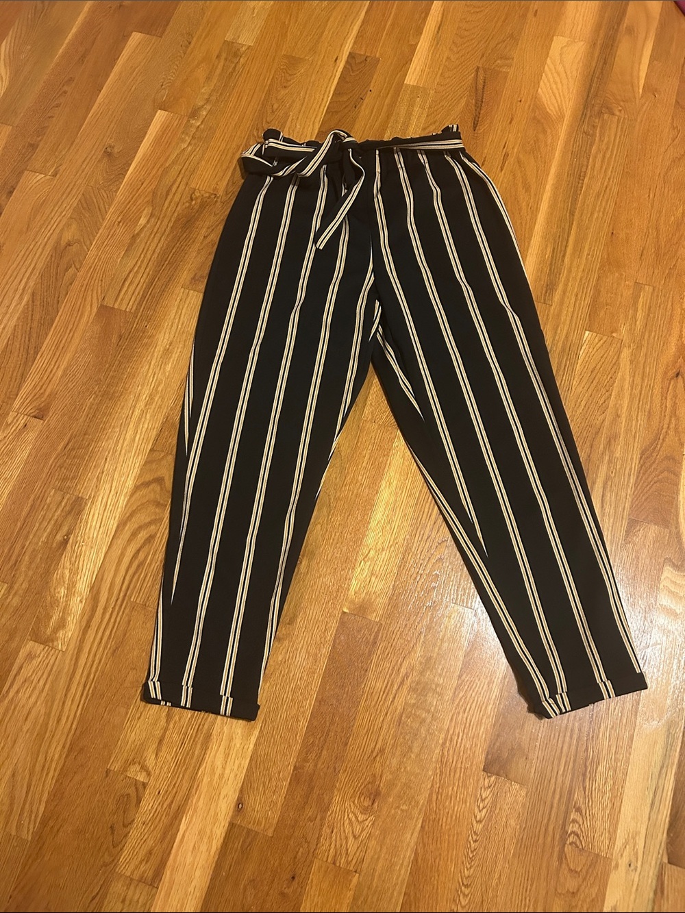 High waist elastic pant